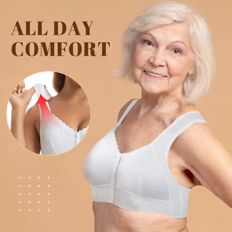 Wireless Breathable Bra Underwear for Middle-aged