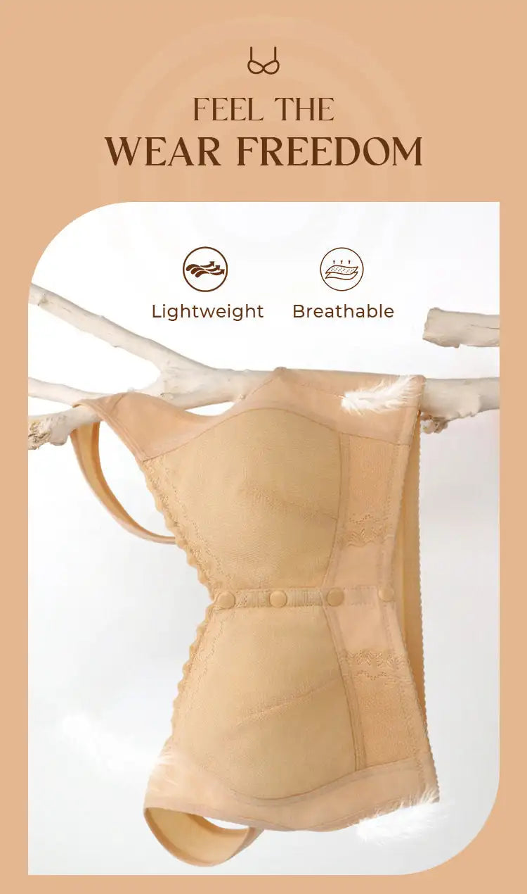 Wireless Breathable Bra Underwear for Middle-aged