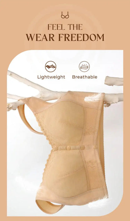 Wireless Breathable Bra Underwear for Middle-aged