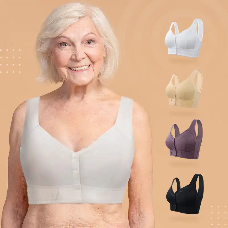 Wireless Breathable Bra Underwear for Middle-aged