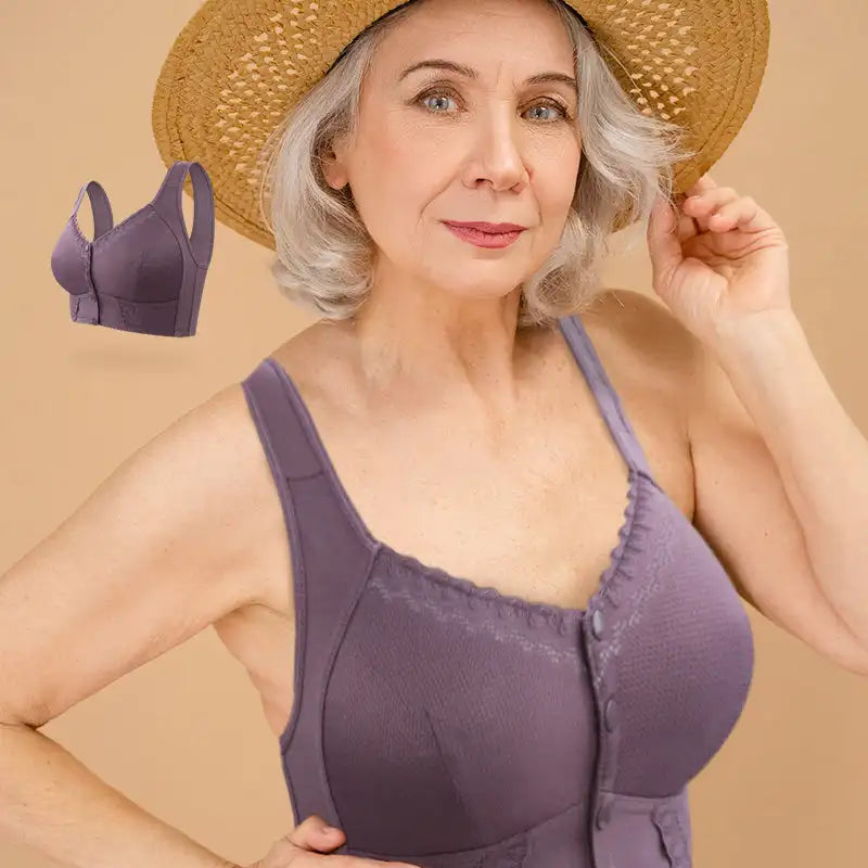 Wireless Breathable Bra Underwear for Middle-aged