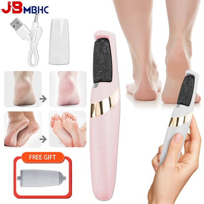 USB Electric Foot File Foot Pedicure Tools Grinder Dead Skin Callus Remover for Hard Cracked Remove Exfoliate Machine Foot Care