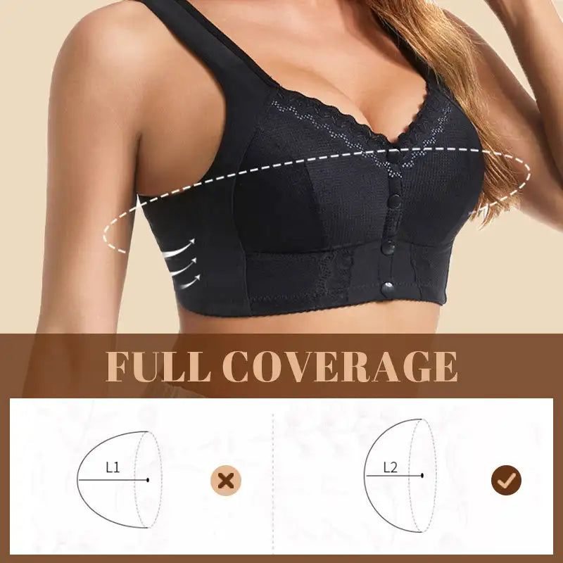 Wireless Breathable Bra Underwear for Middle-aged