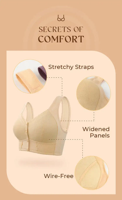 Wireless Breathable Bra Underwear for Middle-aged